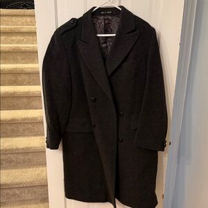 Classic Dark Gray Pea Coat